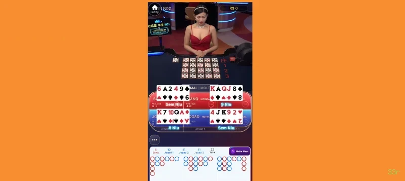 Cassino 33r - mesas ao vivo e jogos
